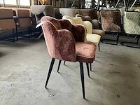 Riviera maison dauphine draaibare eetkamerstoel (3x) - afbeelding 8 van  11