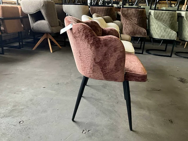 Riviera maison dauphine draaibare eetkamerstoel (3x) - afbeelding 9 van  11