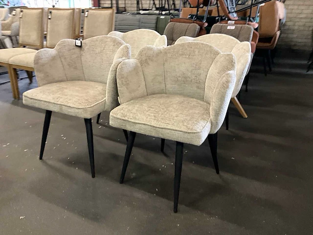 Riviera maison dauphine draaibare eetkamerstoel - afbeelding 2 van  9