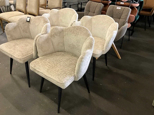 Riviera maison dauphine draaibare eetkamerstoel - afbeelding 4 van  9