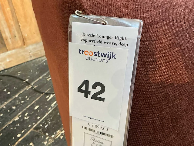 Rivièra maison dazzle lounger right sofa - afbeelding 4 van  5