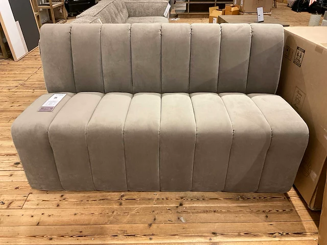 Rivièra maison dazzle velvet vi eetkamer bank - afbeelding 2 van  6