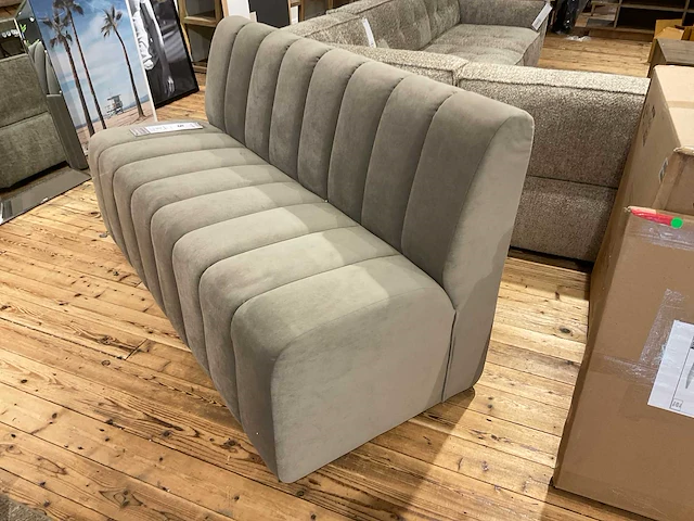 Rivièra maison dazzle velvet vi eetkamer bank - afbeelding 3 van  6