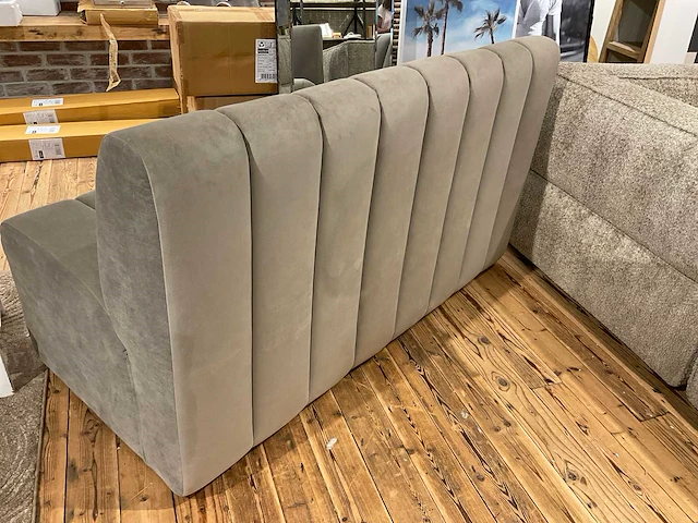 Rivièra maison dazzle velvet vi eetkamer bank - afbeelding 4 van  6