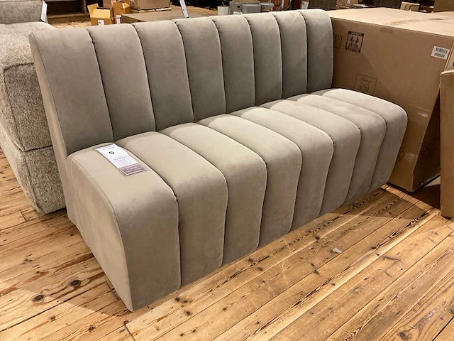 Rivièra maison dazzle velvet vi eetkamer bank - afbeelding 5 van  6