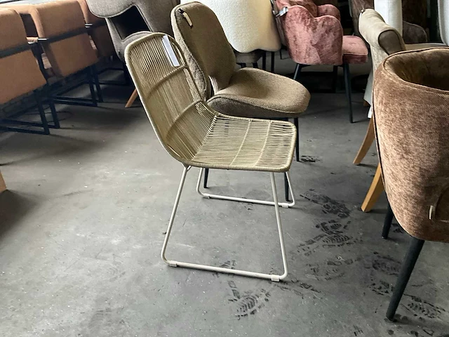 Riviera maison diverse eetkamerstoel (6x) - afbeelding 5 van  13