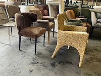 Riviera maison diverse eetkamerstoel (6x) - afbeelding 10 van  13