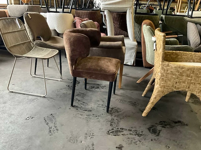 Riviera maison diverse eetkamerstoel (6x) - afbeelding 11 van  13