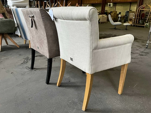 Riviera maison diverse eetkamerstoelen (2x) - afbeelding 12 van  12