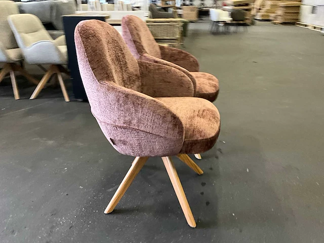 Riviera maison draaibare eetkamerstoel (2x) - afbeelding 7 van  10