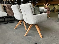 Riviera maison draaibare eetkamerstoel (2x) - afbeelding 2 van  11