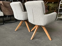 Riviera maison draaibare eetkamerstoel (2x) - afbeelding 3 van  11