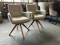 Riviera maison draaibare eetkamerstoel (2x) - afbeelding 6 van  11