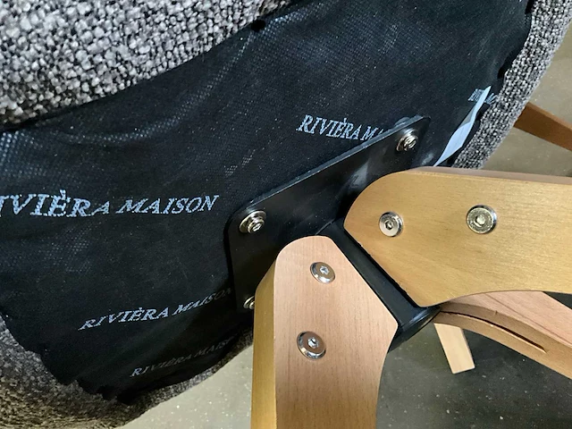Riviera maison draaibare eetkamerstoel (2x) - afbeelding 7 van  8