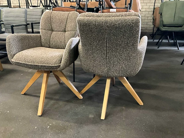 Riviera maison draaibare eetkamerstoel (2x) - afbeelding 8 van  8