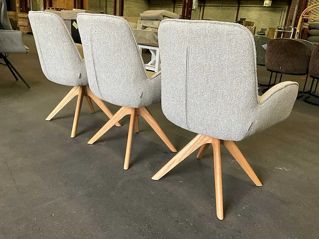 Riviera maison draaibare eetkamerstoel (3x) - afbeelding 7 van  9