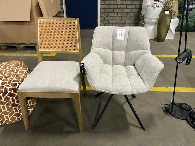 Rivièra maison eetkamerstoel (2x) - afbeelding 1 van  4