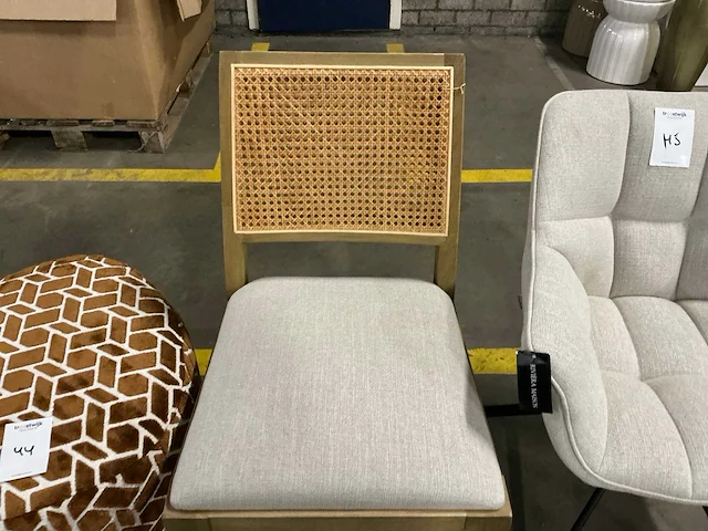 Rivièra maison eetkamerstoel (2x) - afbeelding 4 van  4