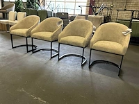 Riviera maison eetkamerstoel (4x) - afbeelding 2 van  5