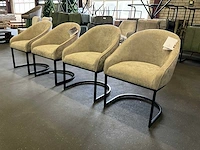 Riviera maison eetkamerstoel (4x) - afbeelding 4 van  5