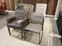 Rivièra maison eetkamerstoel (4x) - afbeelding 1 van  9