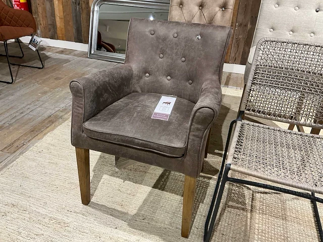 Rivièra maison eetkamerstoel (4x) - afbeelding 3 van  9