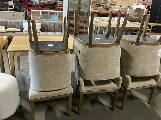 Rivièra maison eetkamerstoel (6x) - afbeelding 4 van  5