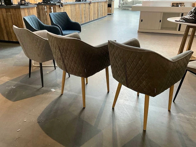 Rivièra maison eetkamerstoel (6x) - afbeelding 7 van  7