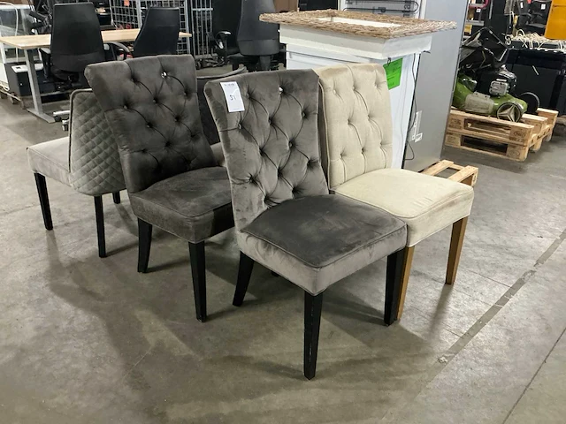 Rivièra maison eetkamerstoel (6x) - afbeelding 1 van  8