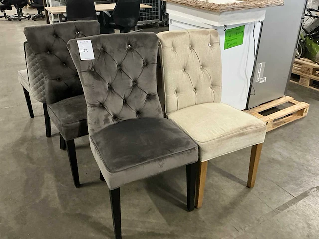 Rivièra maison eetkamerstoel (6x) - afbeelding 8 van  8