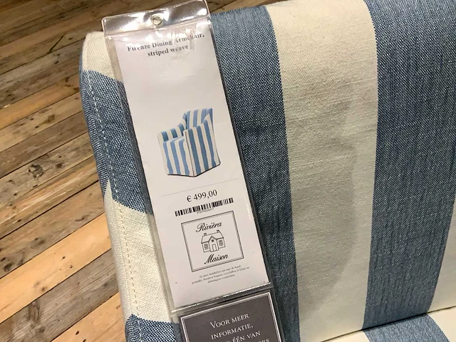 Rivièra maison firenze armchair eetkamerstoel - afbeelding 5 van  6