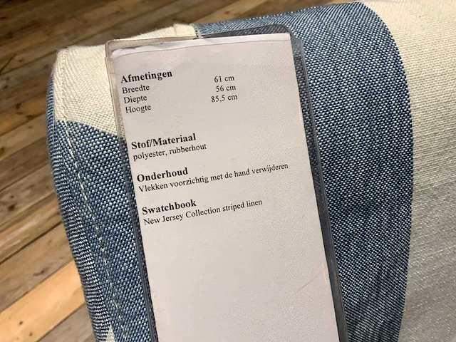 Rivièra maison firenze armchair eetkamerstoel - afbeelding 6 van  6