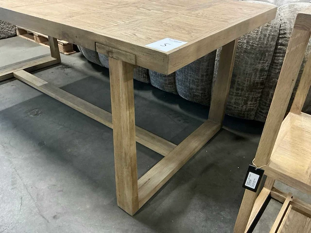 Rivièra maison fraser island eetkamertafel - afbeelding 4 van  5