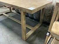 Rivièra maison fraser island eetkamertafel - afbeelding 4 van  5