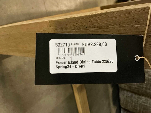 Rivièra maison fraser island eetkamertafel - afbeelding 5 van  5