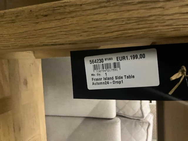 Riviera maison fraser island side table - afbeelding 9 van  9