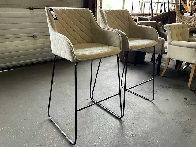 Riviera maison frisco barstoel (2x) - afbeelding 5 van  10