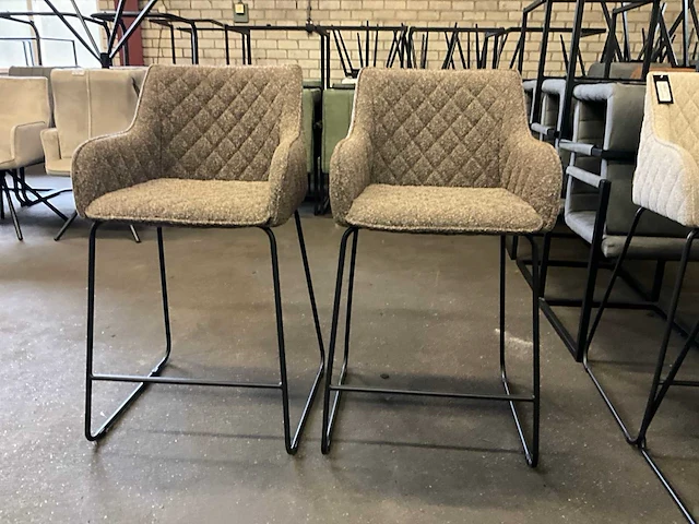 Riviera maison frisco drive barstoel (2x) - afbeelding 1 van  8