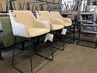 Riviera maison frisco drive barstoel (3x) - afbeelding 6 van  10