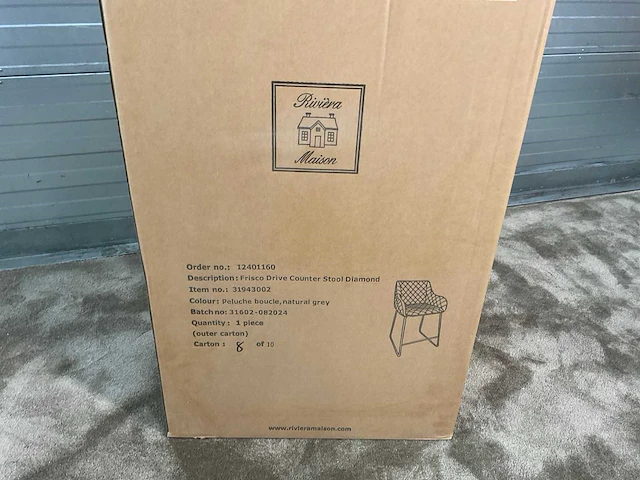 Rivièra maison frisco drive eetkamerstoel (2x) - afbeelding 9 van  9
