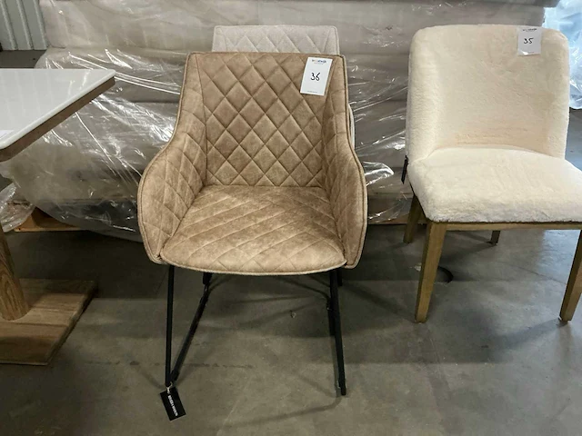 Rivièra maison frisco drive eetkamerstoel (2x) - afbeelding 2 van  5