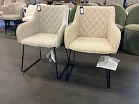 Riviera maison frisco eetkamerstoel (2x) - afbeelding 1 van  8