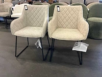 Riviera maison frisco eetkamerstoel (2x) - afbeelding 2 van  8