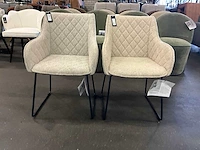 Riviera maison frisco eetkamerstoel (2x) - afbeelding 3 van  8