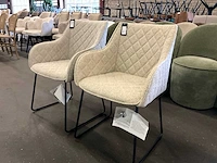 Riviera maison frisco eetkamerstoel (2x) - afbeelding 4 van  8