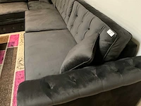 Riviera maison gecapitoneerde loungebank - afbeelding 4 van  9