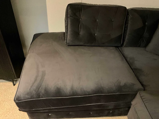 Riviera maison gecapitoneerde loungebank - afbeelding 7 van  9