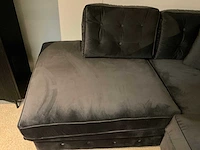 Riviera maison gecapitoneerde loungebank - afbeelding 7 van  9