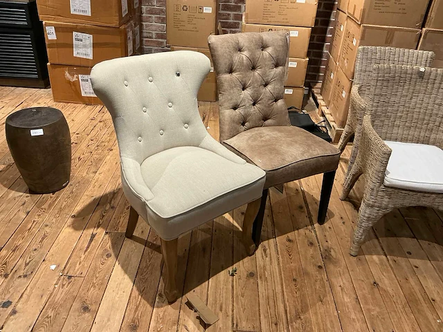 Rivièra maison george / balmoral eetkamerstoel (2x) - afbeelding 2 van  7