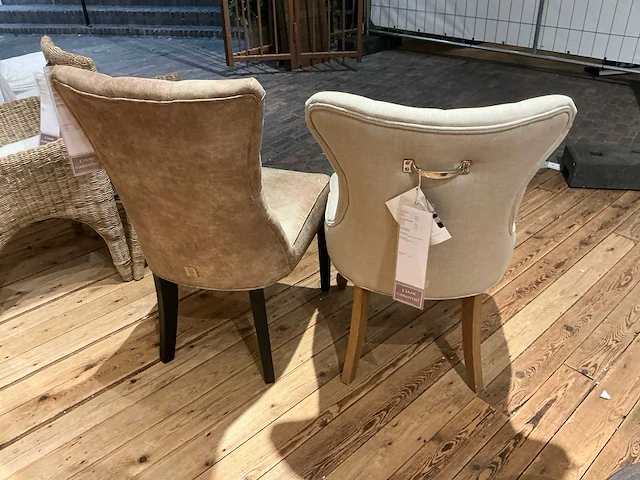 Rivièra maison george / balmoral eetkamerstoel (2x) - afbeelding 3 van  7